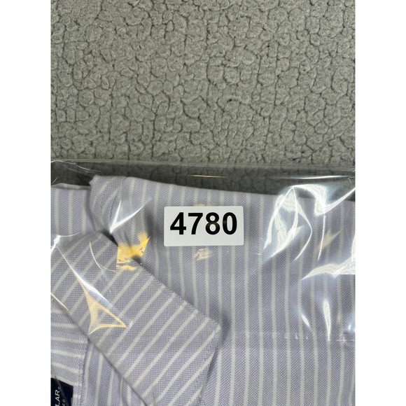 Peter Millar Crown Crafted Polo Shirt XL Tailored Fit Purple Stripe MS25XK56E - Picture 9 of 9